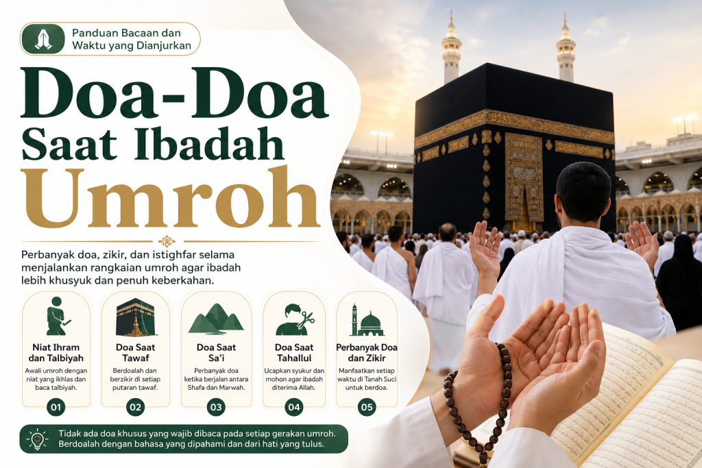 Doa-Doa Saat Ibadah Umroh